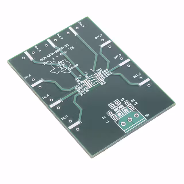 DEM-OPA-SSOP-3C Texas Instruments  Cartes d'évaluation - Amplificateurs opérationnels